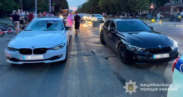 Во Львове два BMW сбили отца с 8-летней дочерью – пострадавшие в больнице