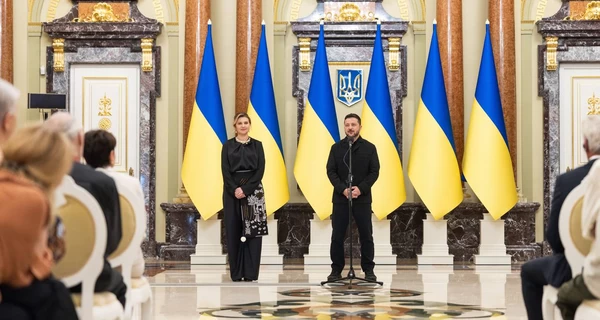 Зеленские вручили награду 