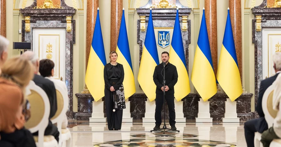 Зеленські вручили нагороду 