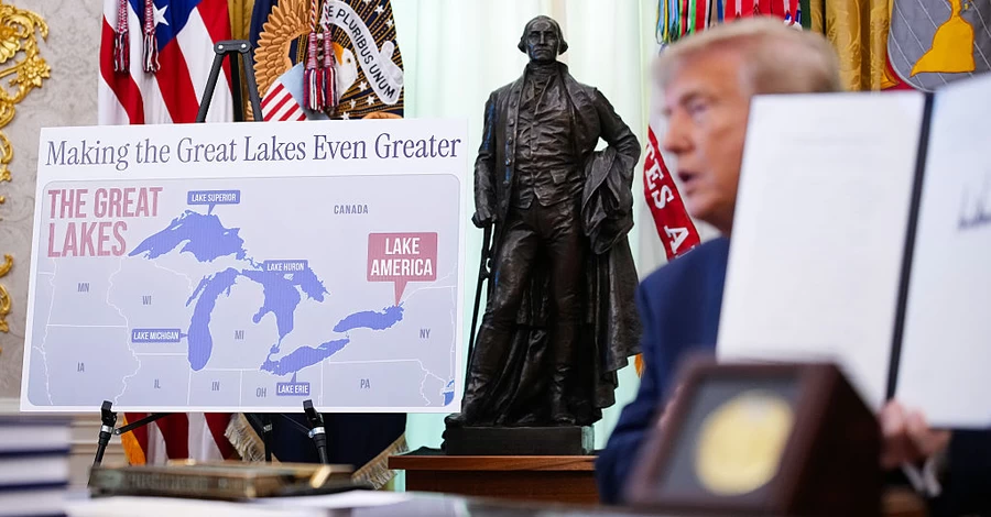 В Google Maps переименовали озеро Онтарио для жителей США после указа Трампа