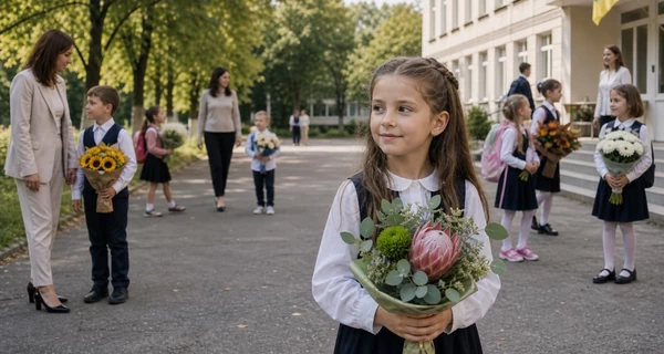 Факт. Букет, який не загубиться серед однакових: ідеї для 1 вересня