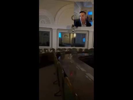 Нардеп показал зал, в котором будет работать Верховная Рада во время тревог