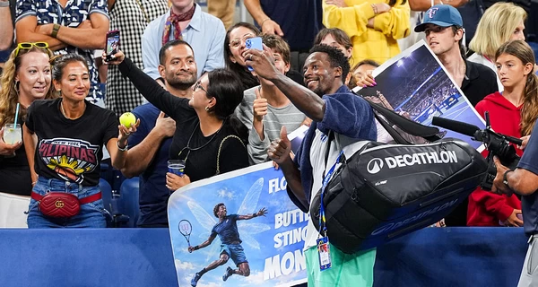 Муж Свитолиной Монфис выиграл стартовый матч на US Open в день своего 40-летия