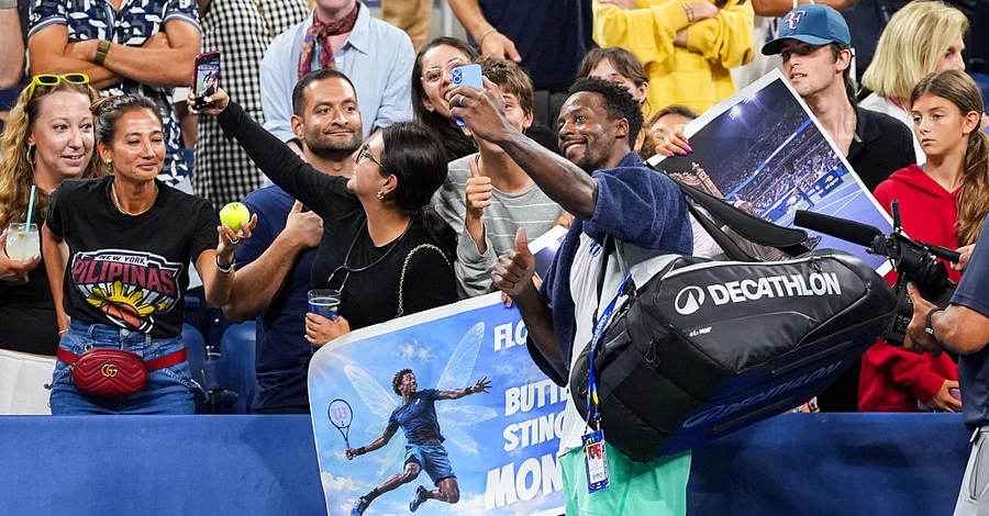Чоловік Світоліної Монфіс виграв стартовий матч US Open у своє 40-річчя