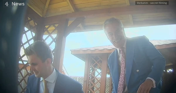 Главу британской партии Reform UK Фараджа поймали на скрытую камеру - пытался обойти закон 