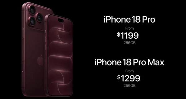Apple представила новый iPhone 18 Pro в четырех модных цветах - какими будут цены