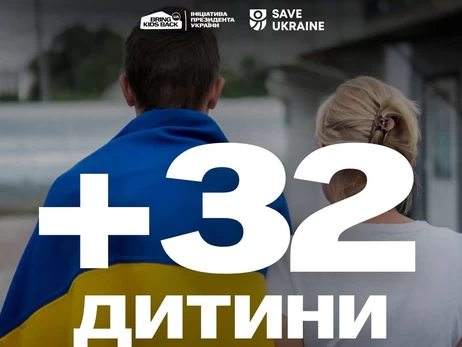 Из оккупации удалось вернуть еще 32 украинских детей и подростков