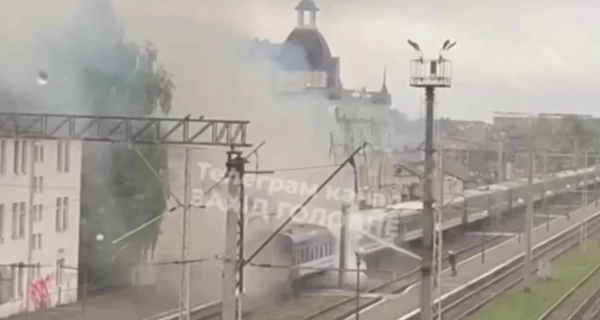  Россияне атаковали железную дорогу в Луцке и Фастове, вспыхнули пожары 
