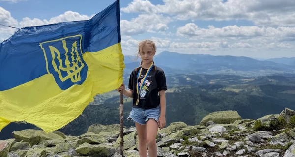 Девятилетняя киевлянка покорила все самые высокие вершины Карпат и установила рекорд Украины 