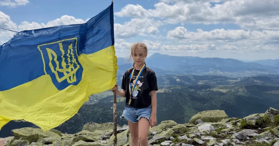Дев'ятирічна киянка підкорила всі найвищі вершини Карпат та встановила рекорд України 