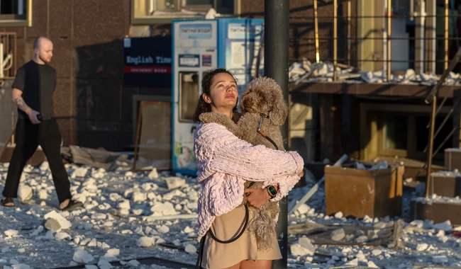 Ранок в Одесі після чергового російського обстрілу