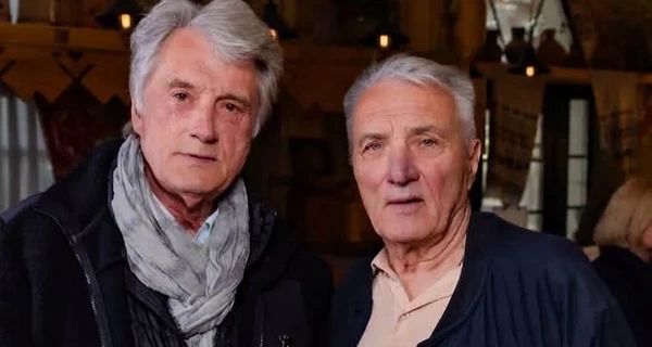 Ющенко поздравил брата Петра с 80-летием