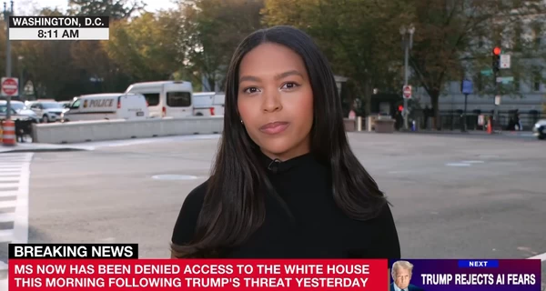 Журналисток телеканалов CNN и MS NOW не пустили в Белый дом после 