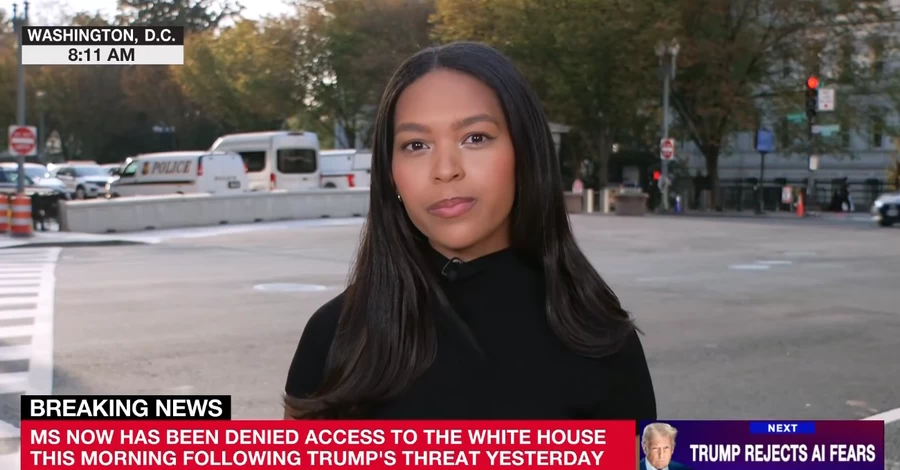 Журналісток телеканалів CNN та MS NOW не пустили до Білого дому після “заборони” Трампа