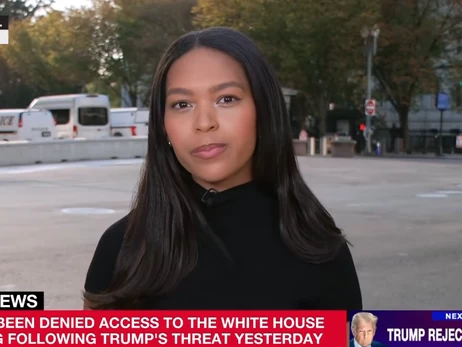 Журналісток телеканалів CNN та MS NOW не пустили до Білого дому після “заборони” Трампа