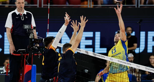Украина вылетела с Евро-2026 по волейболу, проиграв Румынии 