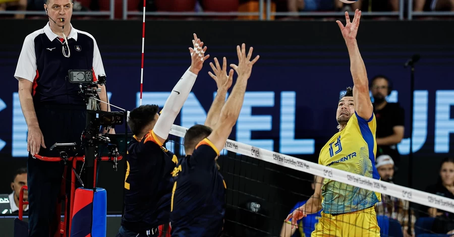 Украина вылетела с Евро-2026 по волейболу, проиграв Румынии 