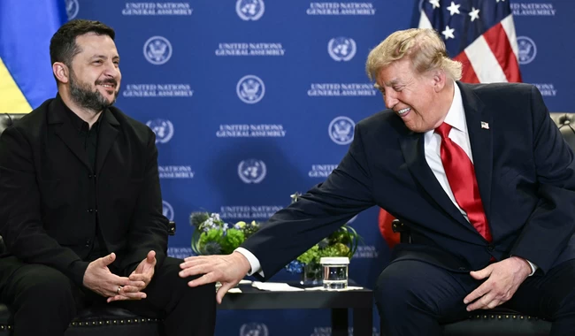 Зеленский и Трамп встретились на полях Генассамблеи ООН в Нью-Йорке
