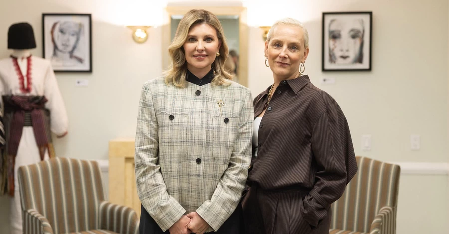 Елена Зеленская в Нью-Йорке познакомилась с первой леди Великобритании