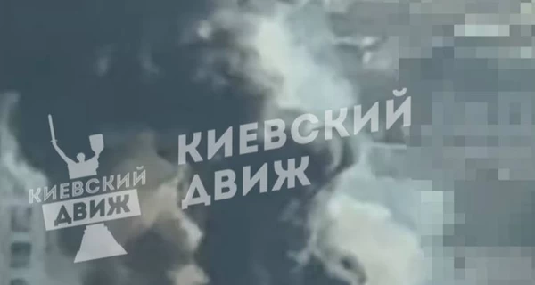 В районе железнодорожного вокзала в Киеве уже упало несколько дронов, горит рынок, - СМИ (ОБНОВЛЕНО)