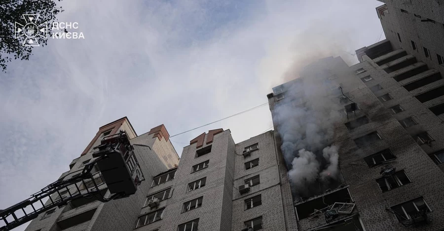 В Киеве выросло количество пострадавших из-за атаки РФ, среди них - 9-летний ребенок 