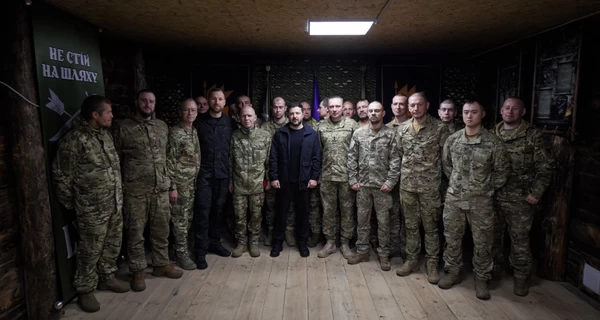 Зеленський на Лиманському напрямку зустрівся з учасниками операції «Вівальді»