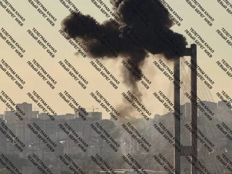  Росіяни знову завдали удару по Південному мосту в Києві 