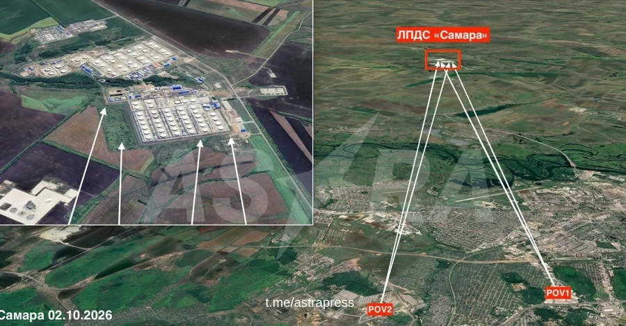 У російських Самарі та Волгограді  - пожежі на критичних об'єктах нафтогазової та хімічної промисловості 