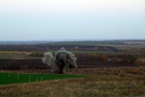 Под Шахтерском прогремели взрывы 