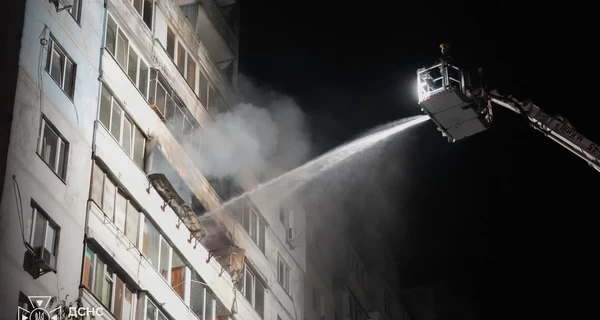 Россия ударила по многоэтажке в Киеве, два человека погибли, четверо – ранены