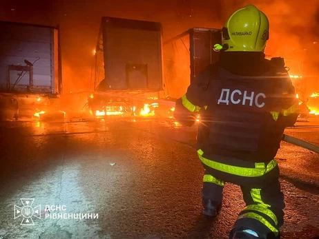 Росіяни атакували 112 дронами, зафіксовано влучання на 7 локаціях