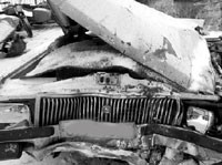 Черниговский священник разбил свое агитационное авто 