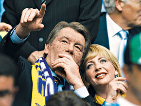 Ющенко любит спорт, а Саркози - спортсменок ВИДЕО