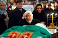 На похоронах Алексия ІІ первые лица падали в обморок 