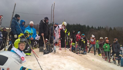 Чемпионат Украины по горным лыжам прошел без снега
