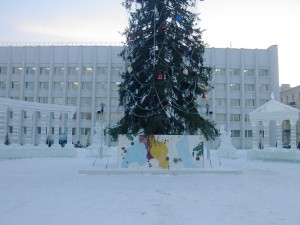 На открытие елки пришли целых пять человек. У Деда Мороза отняло дар речи 