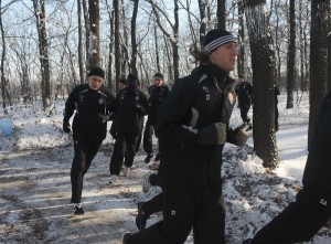 Луческу выгнал своих подопечных на мороз ФОТО