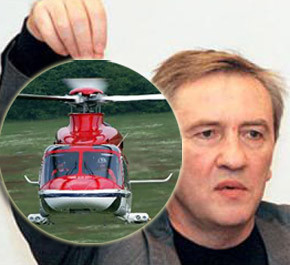 Черновецкий купил себе самолет и вертолет 
