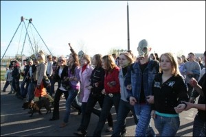 В городе начались массовые акции протеста? 