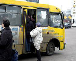 Из центра Киева уберут часть маршруток 