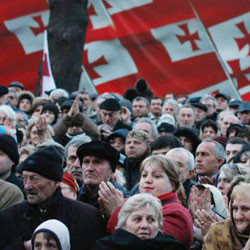 Десятки тысяч грузин кричат «Долой Саакашвили!» 
