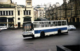 В Киеве стало меньше общественного транспорта 