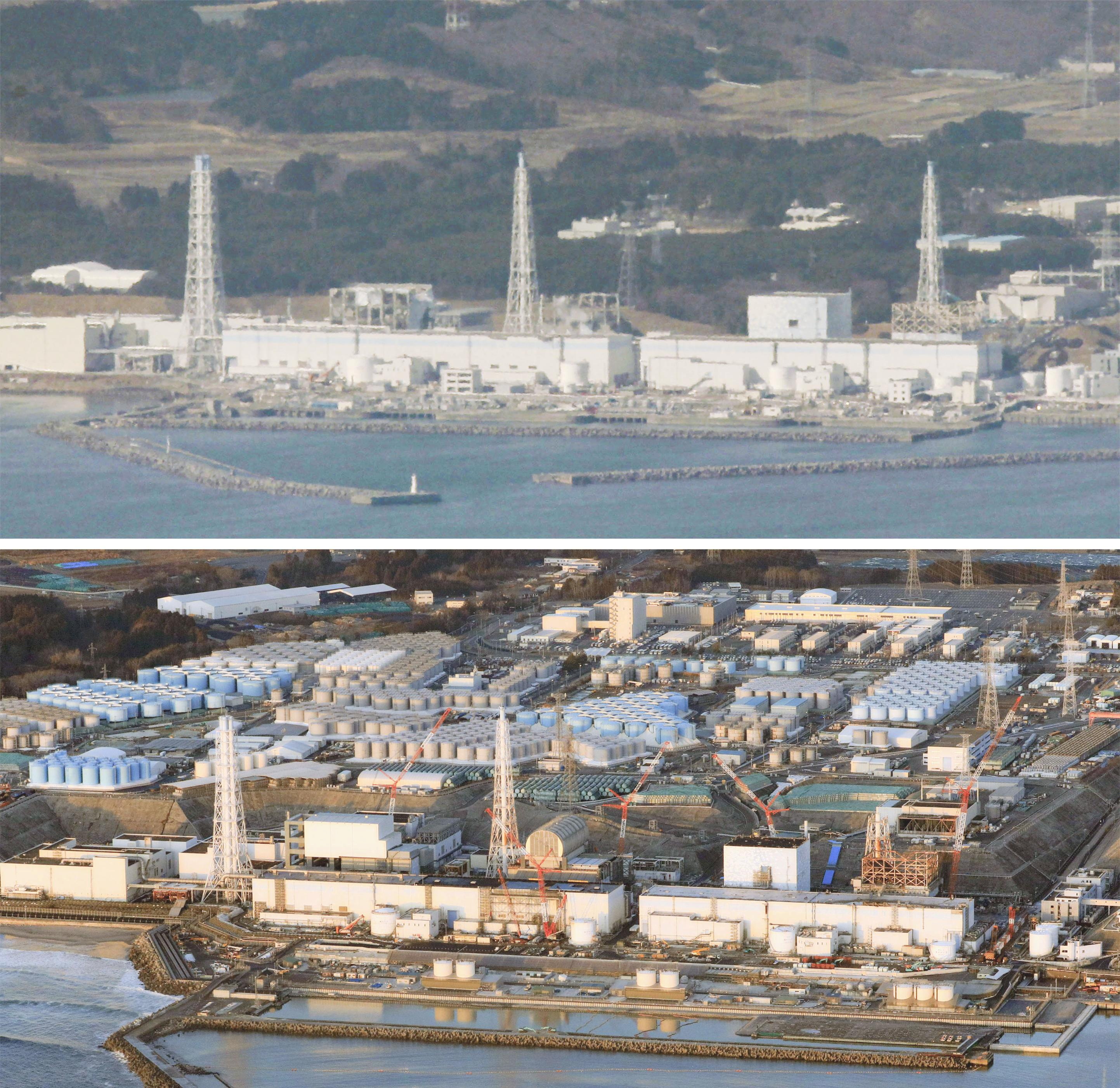 Аэс фукусима 1 2011. АЭС Фукусима-1. АЭС Фукусима-1 ЦУНАМИ. Авария на АЭС Фукусима-1. АЭС Фукусима 2011.