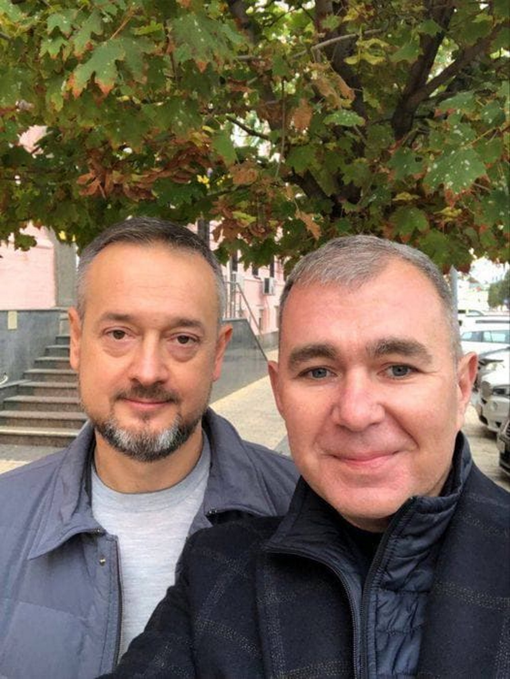 Олексій Козлов разом із Сергієм Кузярою