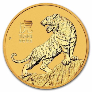 Суматранский тигр на серебряной монете. Фото: olx.ua
