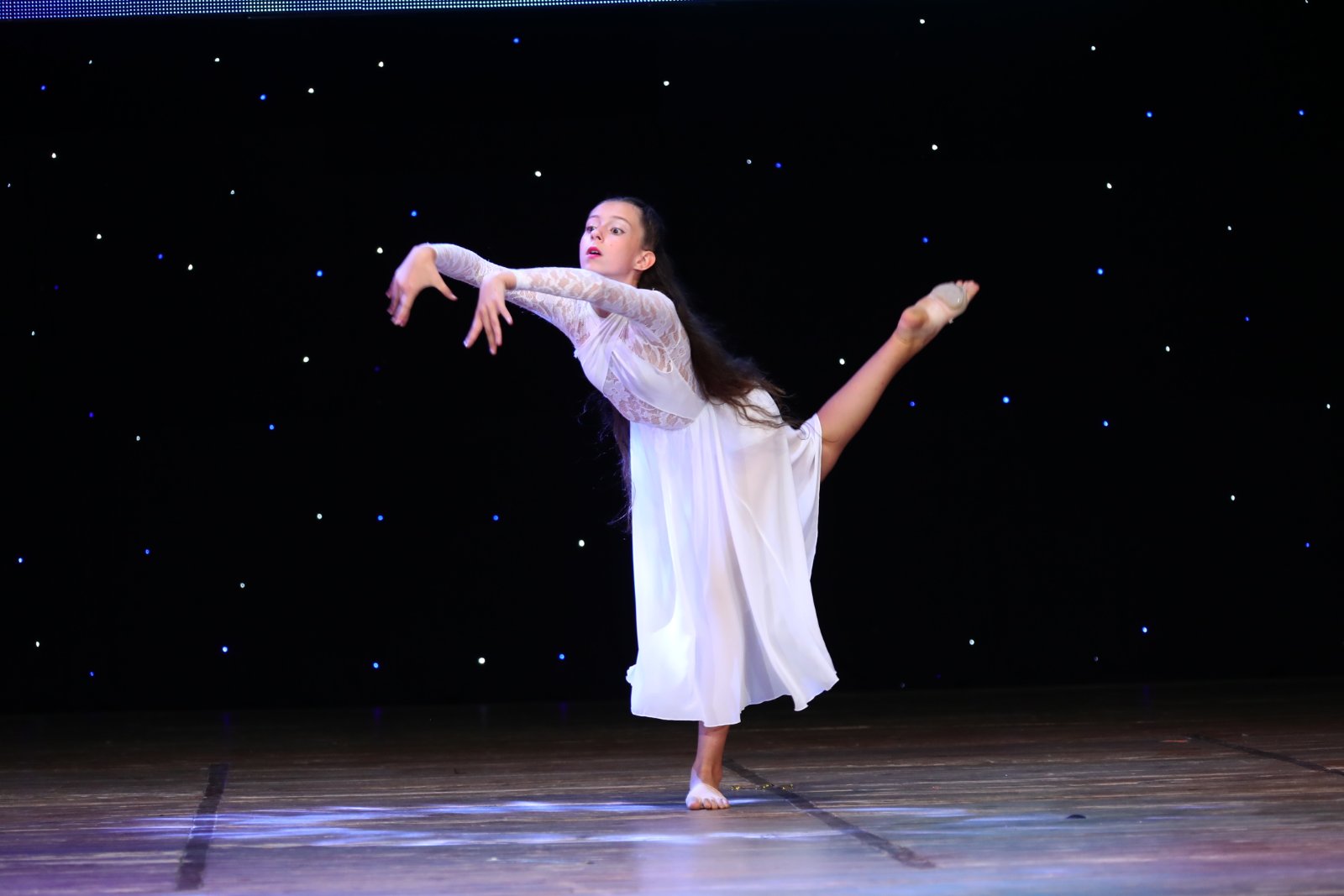8 лет девочка занимается  современной хореографией. Фото: Личный архив Татьяны Чижик