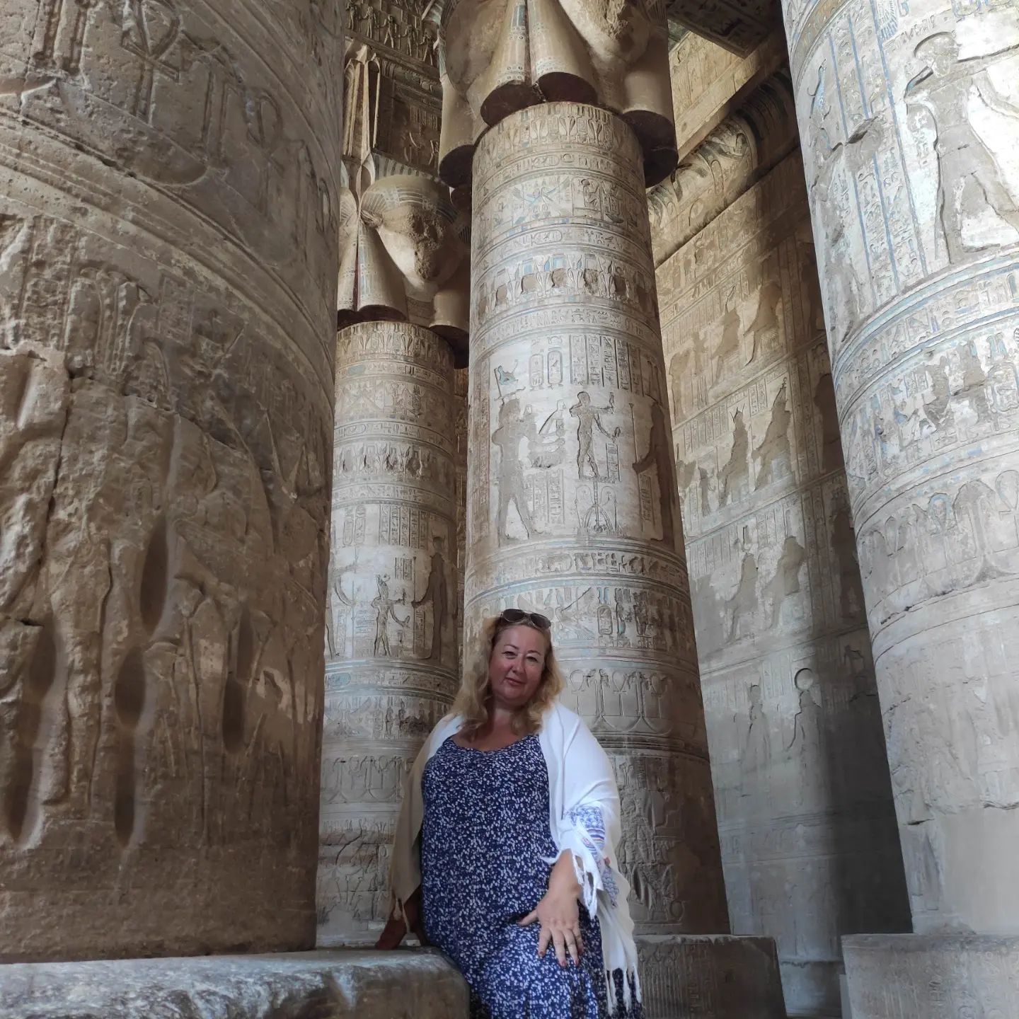Еще 11 февраля Анна планировала  тур на март – «Мистерия Египта». Фото: ФБ Анна Безай