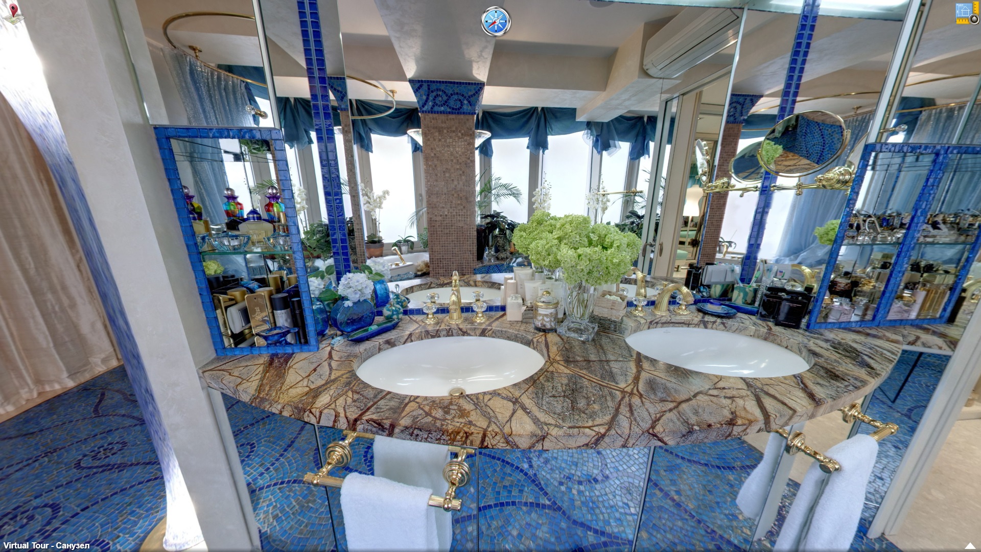 Ванная комната для миллионеров. Фото: parklane.ua