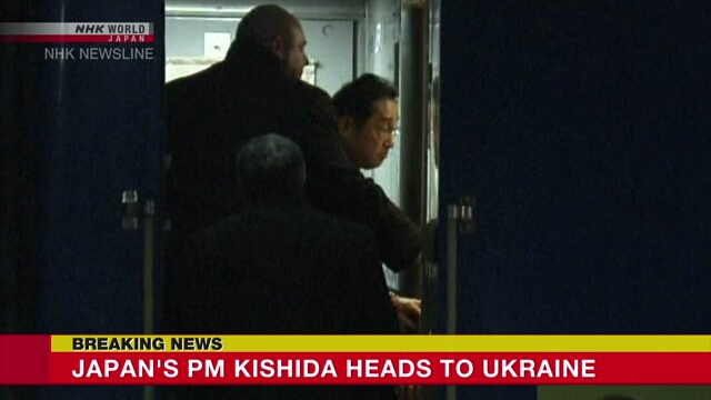Кисида Фумио прибыл в Киев. Фото: www3.nhk.or.jp/nhkworld/