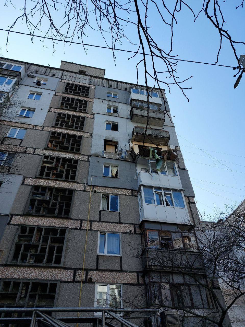 Взрыв в Кропивницком 23 марта. Фото: t.me/kirovogradskaODA